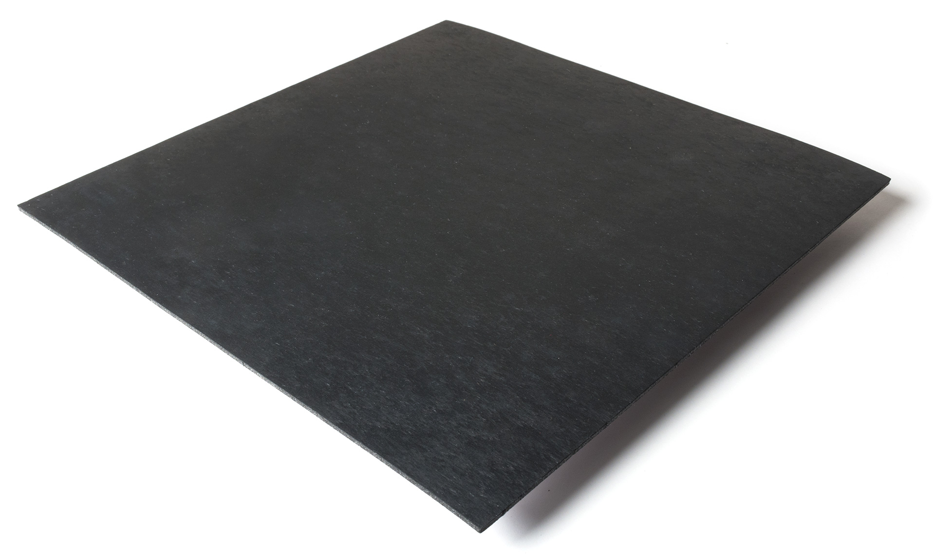 Standard transit flooring in black, smooth